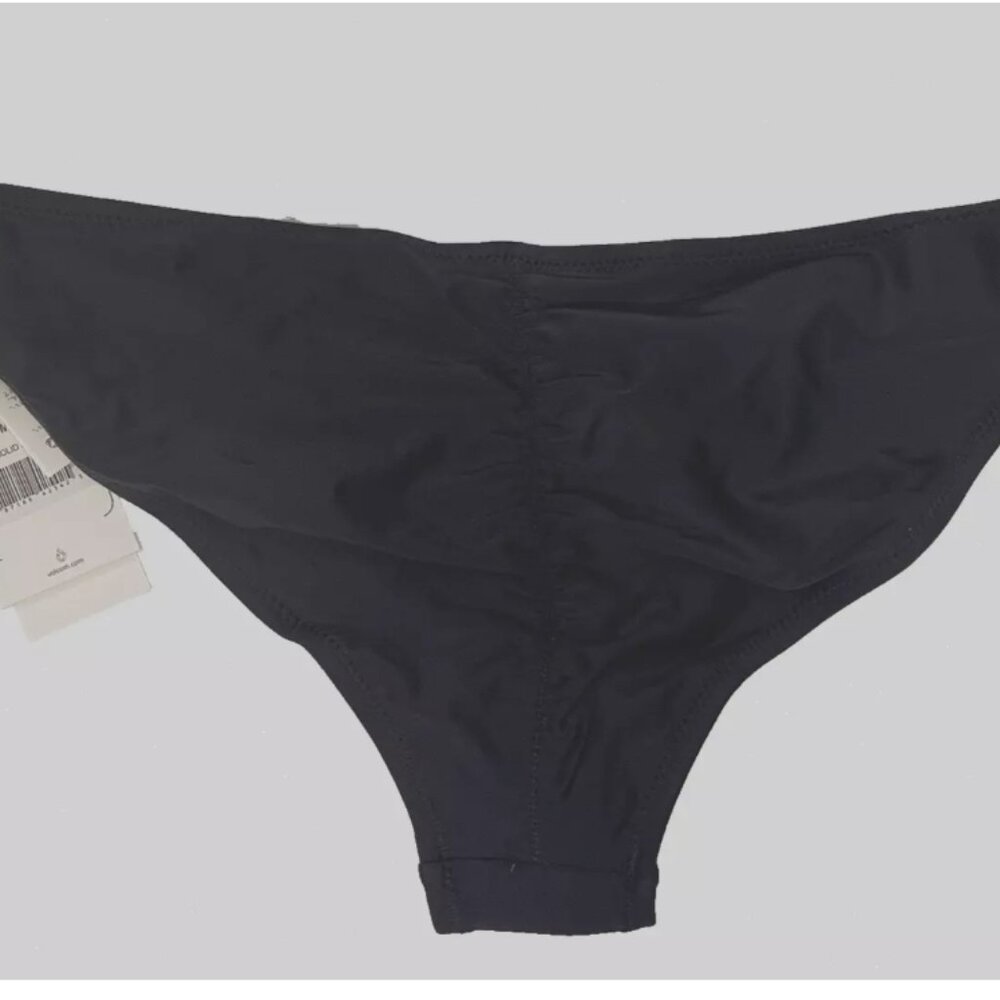 Volcom Juniors Simply Solid Full Bikini Bottom, B… - image 1